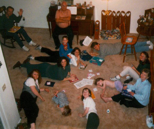 Photo of group playing games