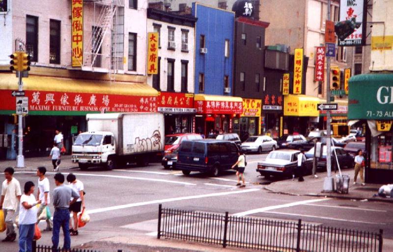 Chinatown in New York City
