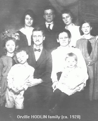 Orville Hodlin and Family