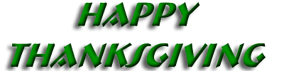 Happy Thanksgiving