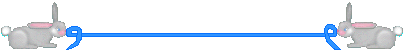 bunny bar blue