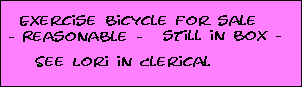 Exercycle for Sale