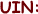 UIN: