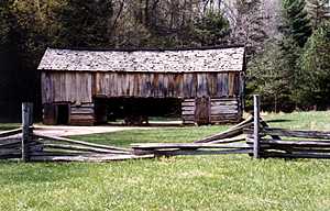 barn #58 - Sugarlands Visitor Center GSMNP