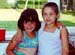 Brianne and Taylor enjoying the party