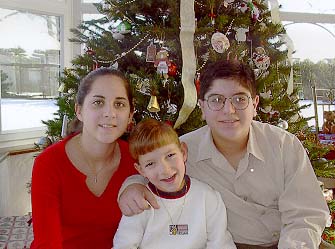 Guy, Jennifer & Christopher Dec 2000