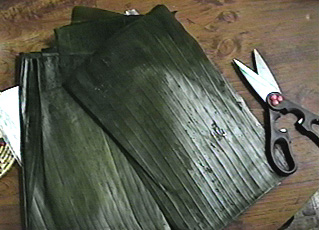 Banana leaves