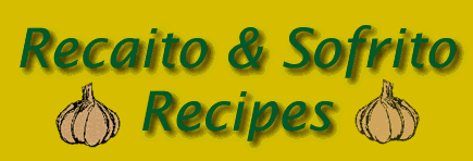 Recaito & Sofrito graphic sign