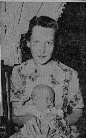 Evelyn and her son, Joseph Morgan Hood