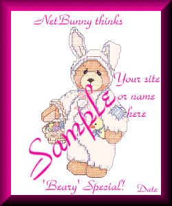 NetBunny Girl's Beary Special Award NBFB
