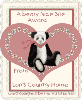 Beary Nice Site Award!