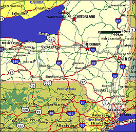 Castorland/Herkimer Map