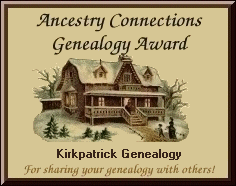 Ancestry Connections Genealogy Award