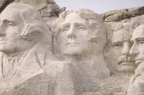 Image Map of Mt. Rushmore