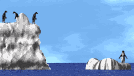 More diving penguins