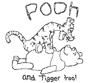Pooh and Tigger