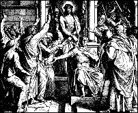 Jesus with Pilate