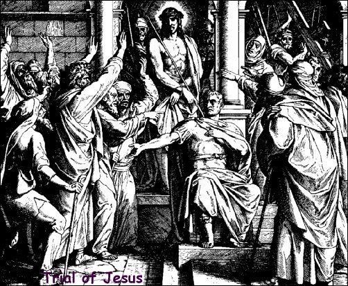 Jesus washes the Disciples' feet