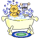 Bear in Bathtub
