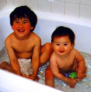 Boys in the Tub
