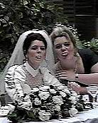 Wendy and Kelly stick out tounges