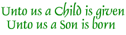 child is born