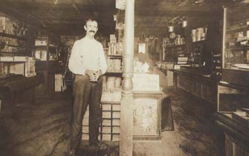 John Hurst Talburt and his store