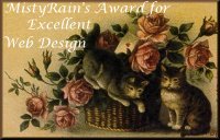 Misty's Award for Excellence in Web Design