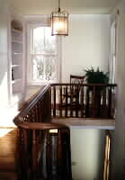 The front stairs