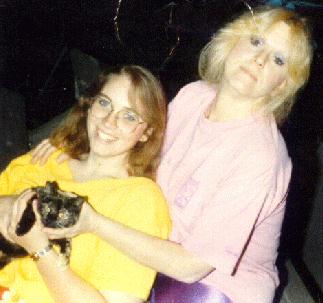 Kere & Mom out on the farm