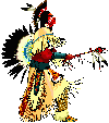 Indian Dancer facing
right