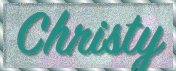 Christy, my oldest daughter
