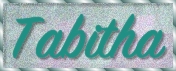 Tabitha, my youngest daughter