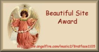 Award received from Donna, another member I've just met at Web Club