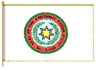 Cherokee flag