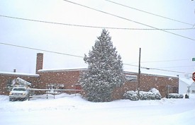 Bell Atlantic Telephone Company Office, same view during Valentine's Day snowstorm