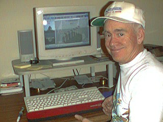 Hank at the Computer