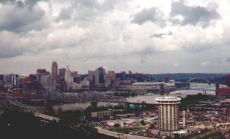 Downtown Cincinnati skyline
