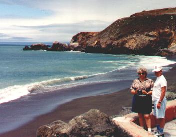 Along Route 1..Pacific Ocean