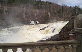 Rumford Falls - by Mead Paper Co.