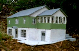 A model of our house in Fairview Heights, Illinois