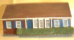 A model of our house in Valdosta, Georgia