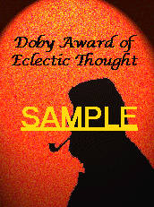 The Doby Award of Eclectic Thought