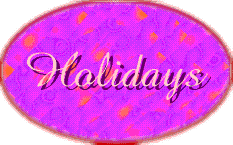 HOLIDAYS