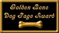 Golden Bone Dog Page Award (9/17/97)