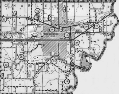 Charleston Township Cemetery Map