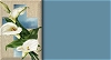 Cross With Peace Lilies
