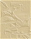 Gold Embossed Cross