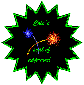Cris's Seal of Approval Award