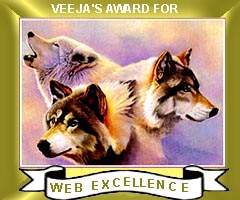Veeja's Award for Web Excellence
